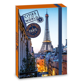 Ars Una: Cities of the World Párizs városképe füzetbox A/5-ös