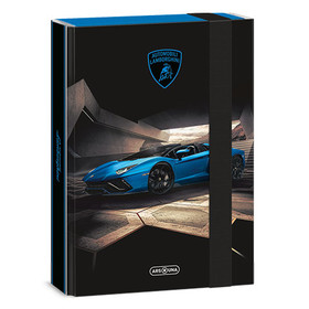 Ars Una: Lamborghini kék gumis A5-ös füzetbox