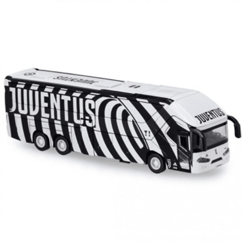 Juventus csapatbusz, hátrahúzós kisautó 1/50 - Mondo Motors