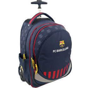 FC Barcelona húzható kék iskolatáska hátizsák