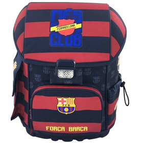 FC Barcelona: Forca Barca ergonomikus merevfalú iskolatáska, hátizsák 31x22x40cm