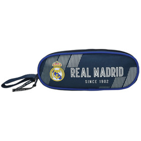 Real Madrid ovális tolltartó 21x8x9,5cm