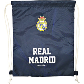 Real Madrid kék tornazsák, sportzsák 32x38,5cm