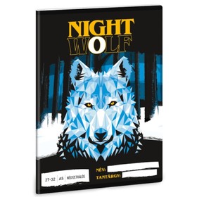 Ars Una: Night Wolf kockás füzet A/5 27-32