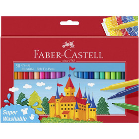 Faber-Castell: Castle filctoll szett 50db-os