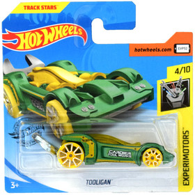 Hot Wheels: Tooligan zöld-sárga kisautó 1/64 - Mattel