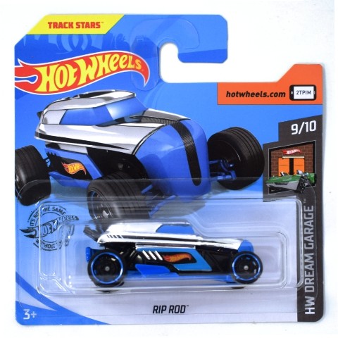 Hot Wheels: Rip Rod króm kisautó 1/64 - Mattel