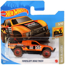 Hot Wheels: Toyota Off-Road Truck narancssárga kisautó 1/64 - Mattel