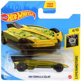 Hot Wheels: HW Formula Solar sárga kisautó 1/64 - Mattel