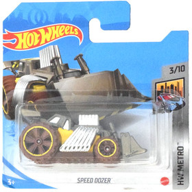 Hot Wheels: Speed Dozer 1/64 kisautó - Mattel