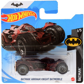 Hot Wheels: Batman Arkham Knight Batmobile bordó 1/64 kisautó - Mattel