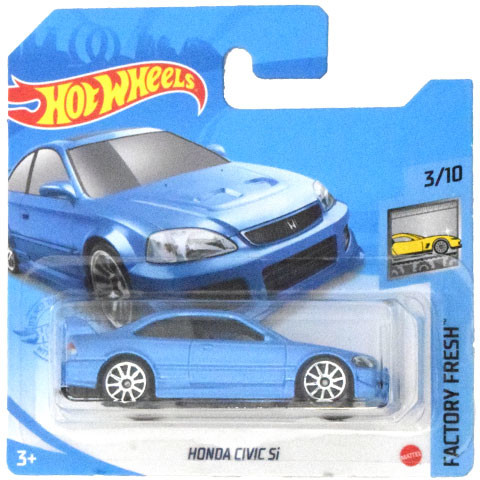 Hot Wheels: Honda Civic Si kék kisautó 1/64 - Mattel