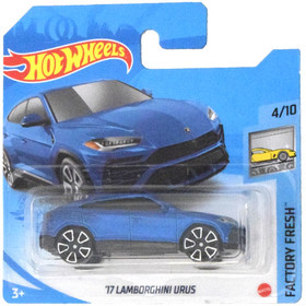 Hot Wheels: Lamborghini Urus kék kisautó 1/64 - Mattel