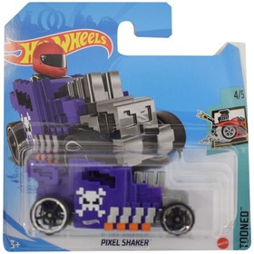 Hot Wheels: Pixel Shaker lila kisautó 1/64 - Mattel