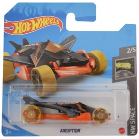 Hot Wheels: Airuption fekete kisautó 1/64 - Mattel