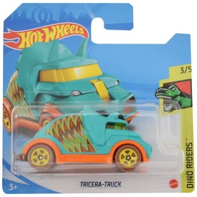 Hot Wheels: Tricera-Truck türkizkék kisautó 1/64 - Mattel