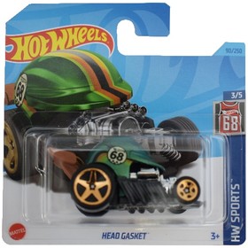 Hot Wheels: Head Gasket zöld kisautó 1/64 - Mattel