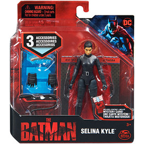 DC Comics: The Batman Selina Kyle játékfigura kiegészítőkkel 10cm - Spin Master
