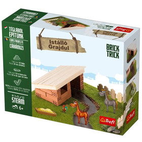 Brick Trick Téglából építünk: Istálló építőjáték - Trefl