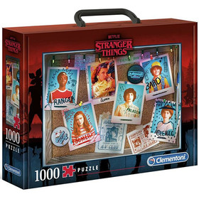 Stranger Things 1000db-os puzzle bőröndben - Clementoni