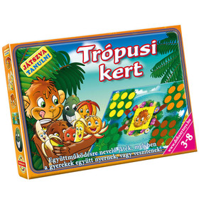 Trópusi kert készségfejlesztő társasjáték - D-Toys