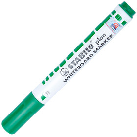 Stabilo: Plan WhiteBoard marker vágott hegyű táblafilc zöld színben