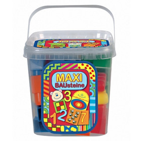 Maxi Blocks Bausteine építőkockák dobozban - D-Toys
