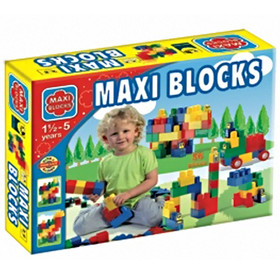 Maxi Blocks nagy dobozos építőkockák 56 db-os - D-Toys