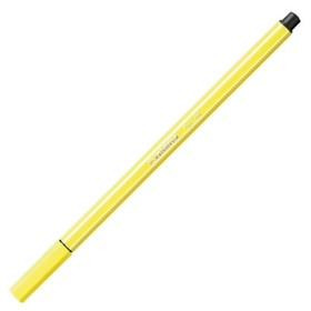 Stabilo: Pen 68 rostirón fluo sárga színben 1mm-es
