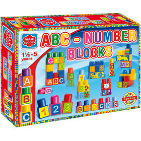 Maxi Blocks ABC építőkockák - D-Toys