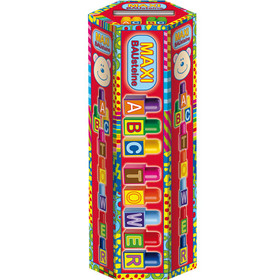 Maxi Blocks ABC toronyépítő szett - D-Toys