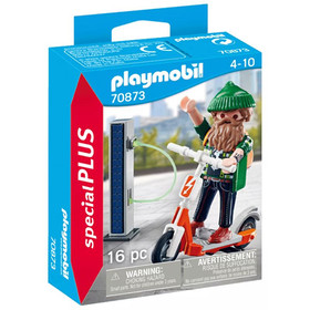 Playmobil: Special Plus - Hipszter elektromos rollerrel (70873)