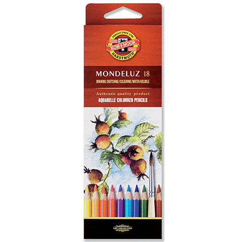 ICO: Koh-I-Noor Mondeluz 3717 Aquarell színes ceruza készlet 18db