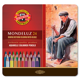 ICO: Koh-I-Noor Mondeluz 3724 Aquarell fémdobozos színes ceruza készlet 24db