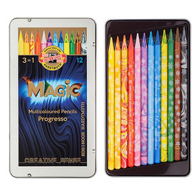 ICO: KOH-I-NOOR Progresso Magic 12db-os színes ceruza