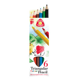 ICO: SÜNI Jumbo háromszögletű színes ceruza 6db-os