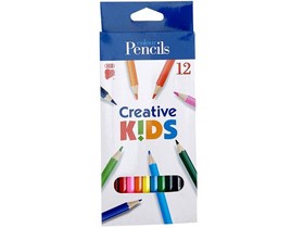 ICO: Creative Kids hatszögletű színes ceruza 12db-os szett