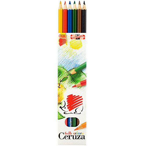 ICO: SÜNI színes ceruza készlet 6db
