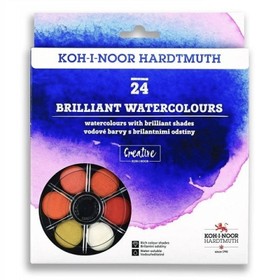 ICO: KOH-I-NOOR 24 brilliáns színű vízfesték szett