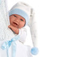 Llorens: Mimo újszülött síró baba babahordozóval 42cm-es