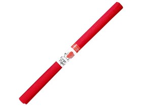 ICO: Süni krepp papír piros színben 200x50cm