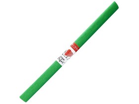 ICO: Süni krepp papír zöld színben 200x50cm