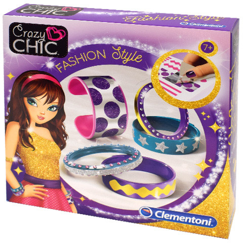 Crazy Chic Fashion Style karkötő készítő szett - Clementoni