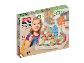 Quercetti: Play Eco Fantacolor junior pötyi készlet 58db-os