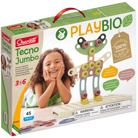 Quercetti: Play Bio Tecno Jumbo építőjáték 42db-os