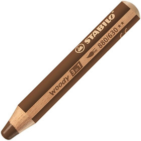 Stabilo Woody 3in1 színes ceruza barna színben