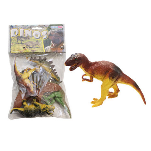 Dino figurák zacskóban