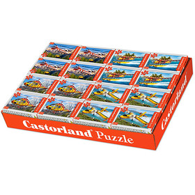 54 mini Puzzle: Repülők - Castorland