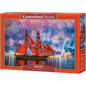 Piros fregatt 1000db-os puzzle - Castorland