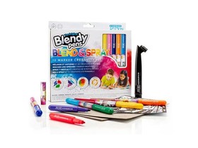 Blendy Pens: Blend and Spray szett 10db filctollal